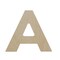 Wooden Letter A 12 inch or 8 inch or 8 inch, Unfinished Large Wood Letters for Crafts | Woodpeckers